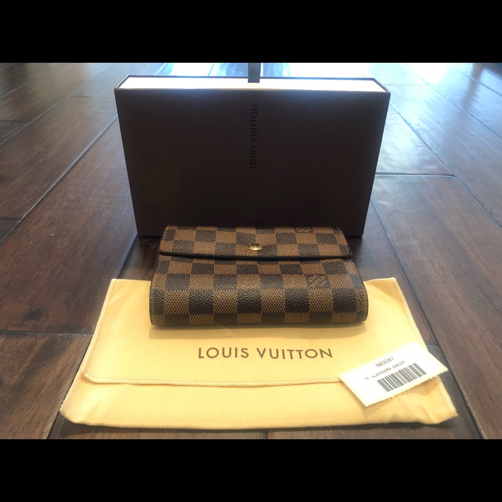 Louis Vuitton Alexandra Damier Wallet